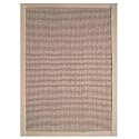Beige Border Sisal Jute Hand Woven Rug, 5 ft x 8 ft