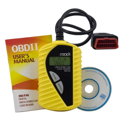 Roadi RDT40 Diagnostic Trouble Code Reader for Universal Brands of OBD2 Vehicles