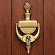 New York Yankees Memory Company Brass Door Knocker MLB Baseball Fan Shop Sports Team Merchandise