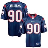 Mario Williams Jersey: Reebok Navy Replica #90 Houston Texans Jersey