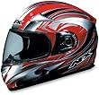 AFX FX-90 Full Face Motorcycle Helmet Red Multi Extra Small XS 0101-3355 (Closeout)