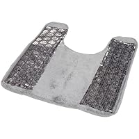 Popular Bath 'Sinatra Silver' Contour Rug