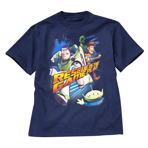 Apparel: Boys' Toy Story 3 Buzz and Woody Tee - Navy
