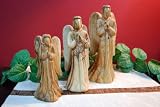 Hand Carved Olive Wood Angel