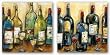 Wine Bar and Uncorked Set by Nicole Etienne 12"x12" Art Print Poster