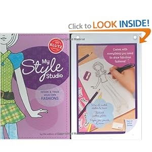 My Style Studio: Design & Trace Your Own Fashions (Klutz)