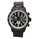 ESQ by Movado Mens Beacon Chronograph Black PVD Watch #07301239 by ESQ Movado
