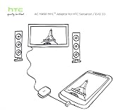 HTC MHL Adaptor for Sensation 4G / EVO 3D - AC M490 OEM (Retail Packaging) 99H10373-00