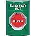 Safety Technology - SS2102EX-EN - Emergency Exit Push Button, GRN, Rd Button