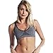 Zensah Racey Running Sports Bra - Women Workout, Gym Low Impact Support Racerback Top