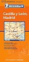 Michelin Map 575 Regional Spain Castilla y Leon, Madrid
