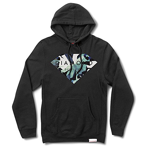 Diamond Supply Co. Men's Simplicity Brilliant Pullover Hoodie Black