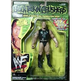 Wrestling - WWF (Jakks Pacific) Rock Back Talkin' Crushers - Series 1 Action Figure