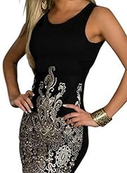 Sexy Polyester/Satin Floral Print Cocktail Sleeveless Lace Embroidered Cutout Bodycon Dress/Party Dress/Mini Dress 