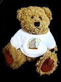 Teddy Bear with elephant, history, mammoth t-shirt