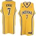 Search : adidas Indiana Pacers #7 Jermaine O'Neal Gold Swingman Basketball Jersey