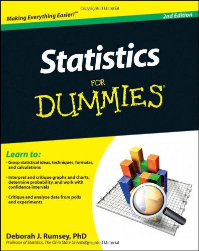 Textbook - Statistics For Dummies (For Dummies (Math & Science))
