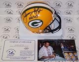 James Lofton Autographed/Hand Signed Green Bay Packers Mini Helmet with HOF 03 Inscription