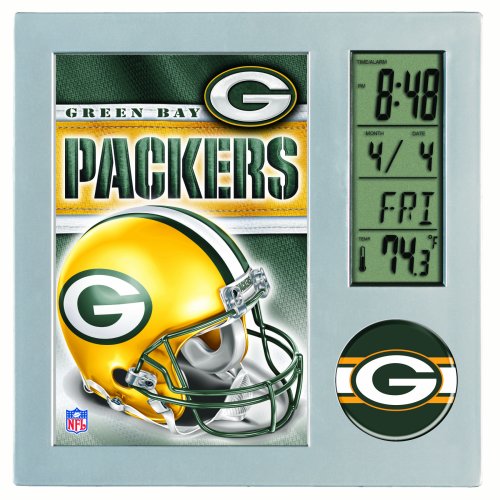 NFL Schreibtischuhr mit LCD-Display Atlanta Falcons