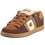 DuFFS Men's Crail Skate Shoe,Brown/Sand,7 M