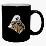 Purdue Boilermakers 2-Tone Black Coffee Mug (Set of Two)