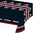 Creative Converting All Over Print Houston Texans Plastic Banquet Table Cover
