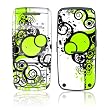 Simply Green Design Protective Skin Decal Sticker for Samsung SGH-A737 Cell Phone