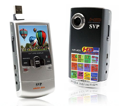 SVP for MP300 HD MP3 Player and Pocket HD Video Grey Camera, YouTube Software
