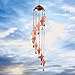 Twowings Penguin Outdoor Copper Wind Chimes