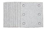 Hitachi 310348 4-3/8-Inch by 4-Inch Perforated Self-Adhesive Sandpaper with AA80 Grit, 10-Pack