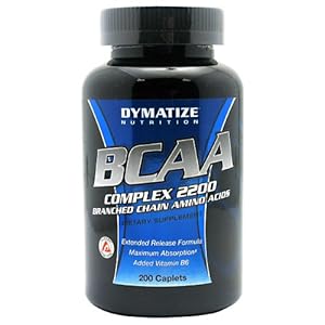 BCAA Complex 2200 Maximum Strength 200 Caps