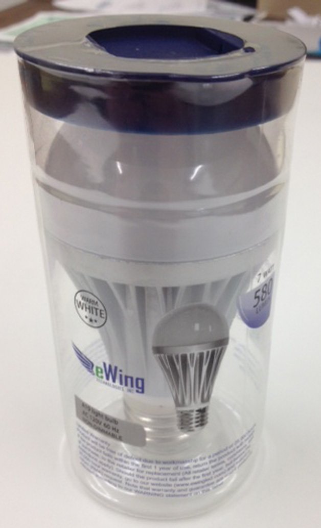 eWing A19 LED light bulb 7 Watt (60 watt equivalent) Energy ... eWing A19 LED light bulb 7 Watt (60 watt equivalent) Energy ...
