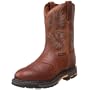 Ariat Men's Workhog Pull-On Boot,Red Oak Shoulder/Sepia,9 2E US