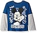 Disney Boys' Toddler Boys' Mickey Mouse Genius Long Sleeve Two-Fer T-Shirt