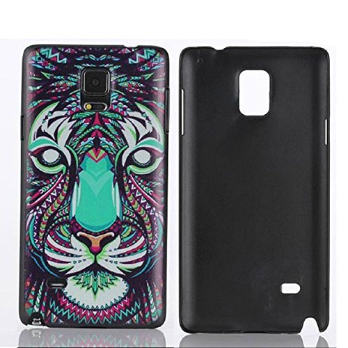 ABC(TM) Fashion Tiger Head Pattern Hard Skin Case Cover For Samsung Galaxy Note 4