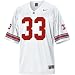 Nike Ohio State Buckeyes #33 White Twilled Football Jersey