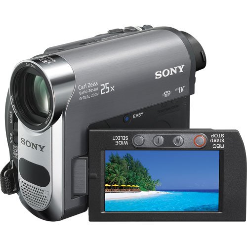 Sony Handycam DCR-HC48E - Camcorder - widescreen - 1.0 Mpix - optical zoom: 25 x - supported memory: MS Duo - Mini DV Sony Handycam DCR-HC48E - Camcorder - widescreen - 1.0 Mpix - optical zoom: 25 x - supported memory: MS Duo - Mini DV