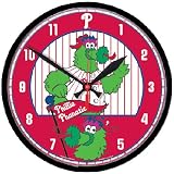 Philadelphia Phillies Wall Clock (Mascot)
