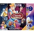 Cinderella 1 + 2 + 3 Walt Disney (4-DVD-Disc-Set)