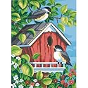 Birdhouse Spring Learn-To-Paint