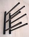 Surfdogz - 3 Board [SUP], Steel Peg / Poly Base Standup Paddleboard Wall Rack Set