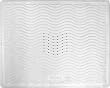 Ginsey Rubbermaid Shower Stall Rubber Bath Mat, White