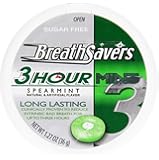 Breath Savers 3 Hour Spearmint, 1.27-Ounce Pucks (Pack of 8)