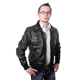 Herren Leder Jacke voll im Trend gr.L Herren Leder Jacke voll im Trend gr.L