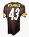 Troy Polamalu Pittsburgh Steelers Autographed Black Throwback Jersey