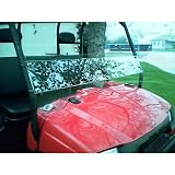 Extreme Metal Products EMP-9319 Lexan Half Windshield For 2005-08 Polaris Ranger 700 by AIT