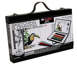 Royal & Langnickel Sketching and Drawing Travel Easy Art Set