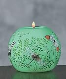 Ne Qwa Art Garden Bugs Tea Light Candle by Paul Brent