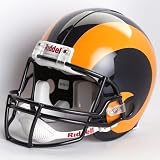 Riddell St. Louis Rams 1981-1999 Authentic Throwback Helmet