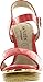 Kayleen EVINA-3 Women's Simple Ankle Strap Platform High Heel Wedge Sandals
